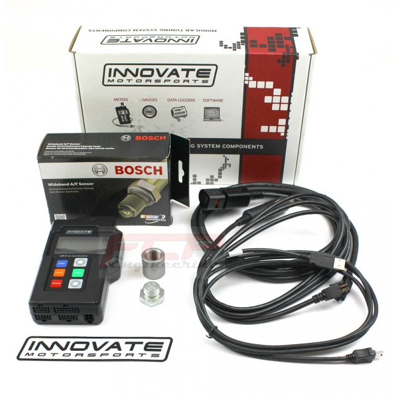 LM-2 Digital Air/Fuel Wideband Anzeige (SINGLE KOMPLETT KIT)  Tragbar von Innovate Motorsports